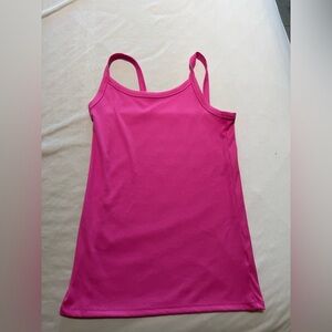 No boundaries Pink Sleeveless Fitted Tank Top (M 7-9)